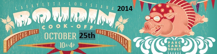 Boudin Cook-Off, October 19, 2013  -- Lafayette Louisiana